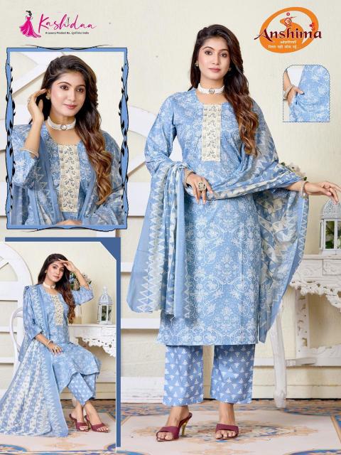 Kashidaa anshima embroidery kurti wholesale